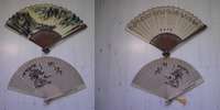 Dwa chińskie wachlarze